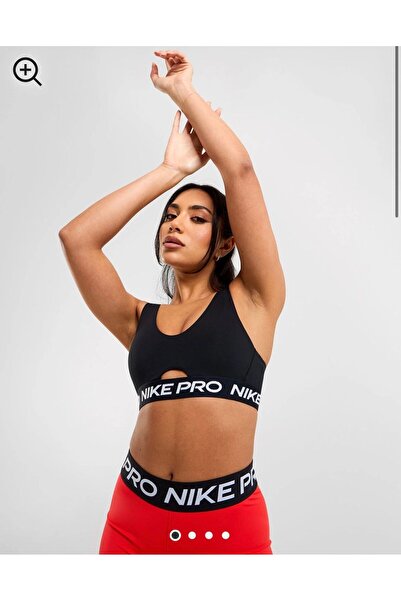 Nike Pro Indy Plunge Bra Siyah Kadın Sporcu Sütyeni