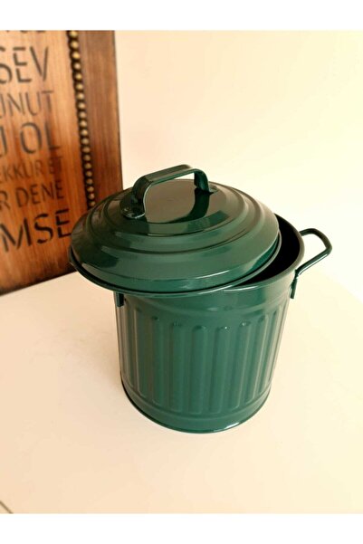 Panoramas Home Galvanized Counter Top Garbage Bin 4 Lt