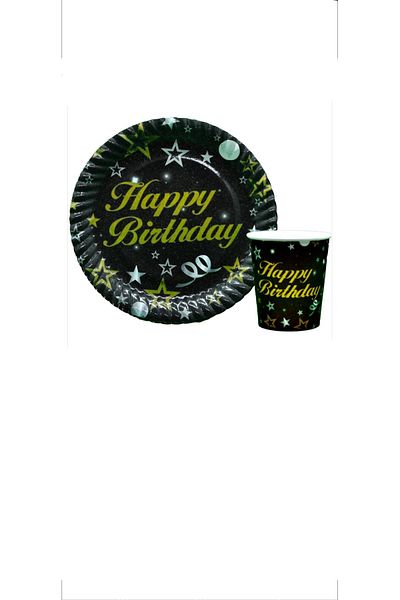 ikm balon 8-piece Concept Plate and Cup Set