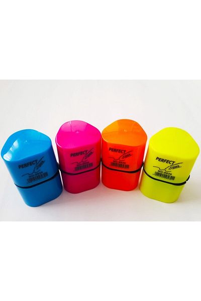 Mahi Max Perfect Grip Auto Two Compartment 3 Input Triangle Pencil Sharpener 1 Piece