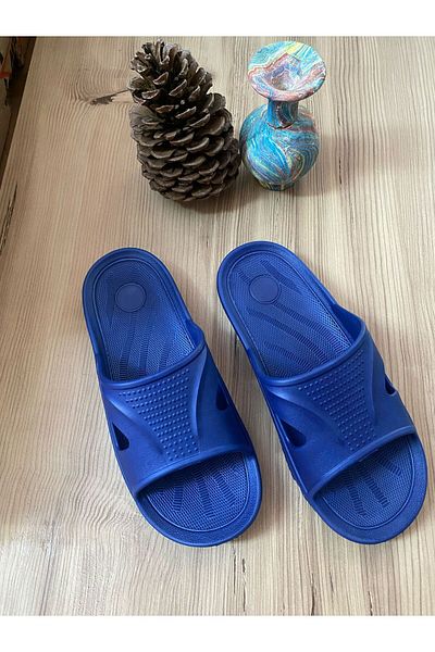 Eylül Spor Ανδρικές παντόφλες με αντιολισθητική σόλα με ανοιχτή μπροστινή πλευρά