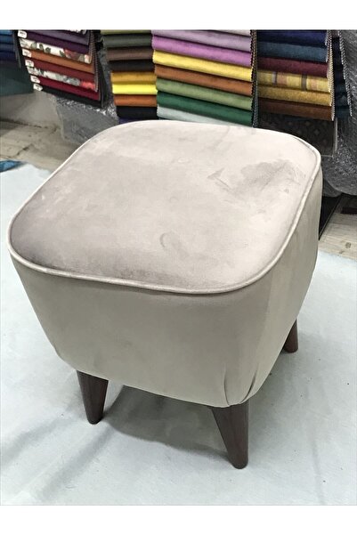 Lütfiye Gündoğan Puf ayak uzatmalık leke tutmaz kumaş yükseklik 40cm en 40cm ...