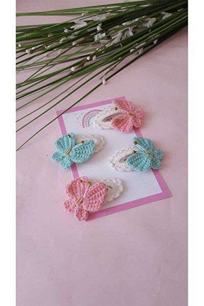 Kadın Girişimciler Atölyesi Set de catarame cu snap cu model mixt de 4 piese