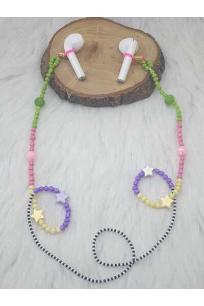 HAPPY HANDMADE New Generation Gift Heart AirPods Chain Gift Arpods Strap