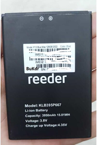 Reeder Gmr Reeder P13 Blue Max Lite 2022 Batarya Pil