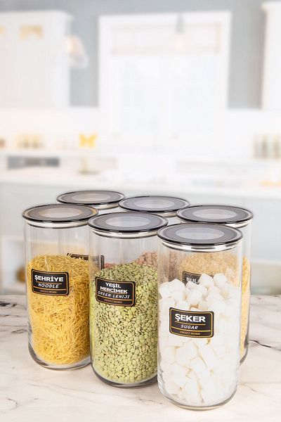 Lizzy Pack of 12 Labeled Vacuum Covered Lava Duo 1500 ml
