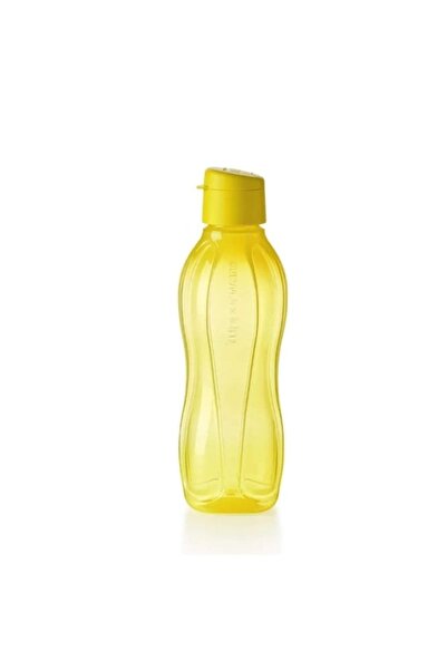 Tupperware Eko Şişe 750 ml Sarı Matara Suluk Water Bottle Hsgl
