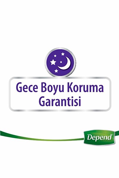 Depend Emici Külot 16'lı Orta Boy Kadın 8+8 2'li Paket