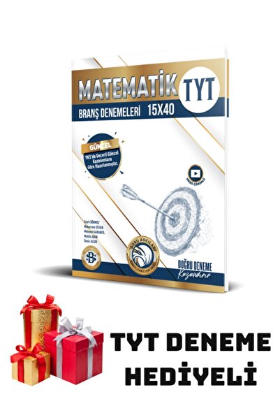 Bilgi Sarmal Yayınları BİLGİ SARMAL TYT MATEMATİK DENEME 15 Lİ - 2023-24