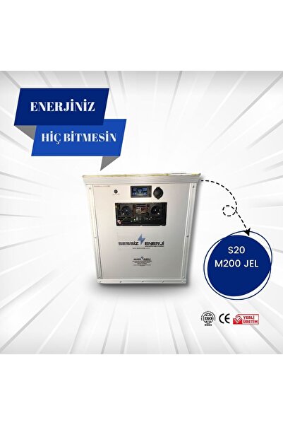 Sessiz Enerji S20 M200 Jel Model - Yeni Nesil Hibrit Jeneratör