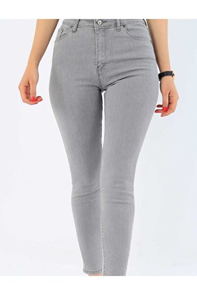 İBABUTİK Women's Darpaça Denim Trousers Darpaça Jeans Trousers Skiny Trousers