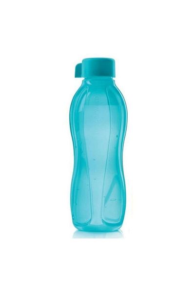 Tupperware Eco Bottle 1 Liter Water Bottle Screw Lid Water Bottle Hsgl Blue