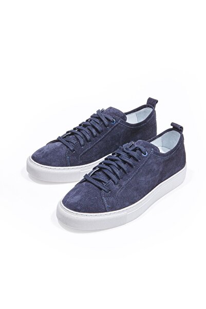 Vantaggio Чорні замшеві чоловічі кросівки - на шнурівці та з отворами