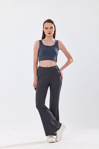 bodin High Waist Spanish Leg Leggings - Hidden Elastic Diving Fabric