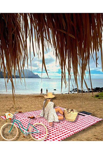 OKAVANGO مفرش نزهة مقاوم للماء - قماش أدوات المائدة، مفرش طاولة 150 × 216