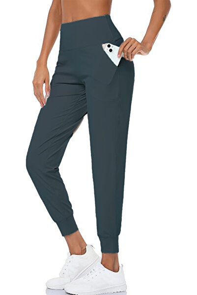 OXVİN Ψηλόμεσο γυναικείο φούτερ Jogger και κολάν