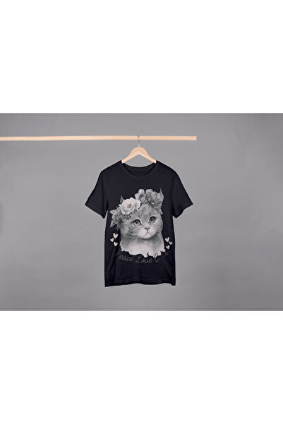 LAND MODA Unisex βαμβακερό μπλουζάκι υπερμεγέθη - Απλό, ύφασμα 30/1