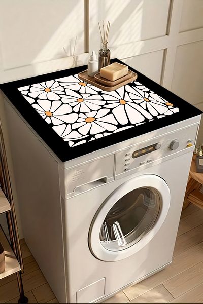 Getcarpet Πλυντήριο ρούχων - Στέγνωμα, Προστασία καλύμματος, Μαξιλαράκι, Αδιάβροχο Ματ, Αντιολισθητικό Πλέσιμο