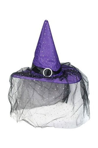 DÜVENCİ TİCARET Patterned Halloween Witch Hat