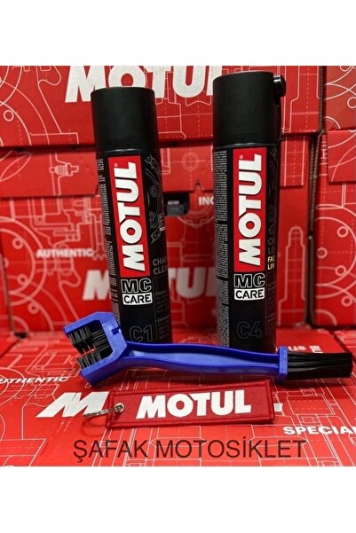 Motul C1 Zincir Temizleme Ve C4 Zincir Yağlama Seti