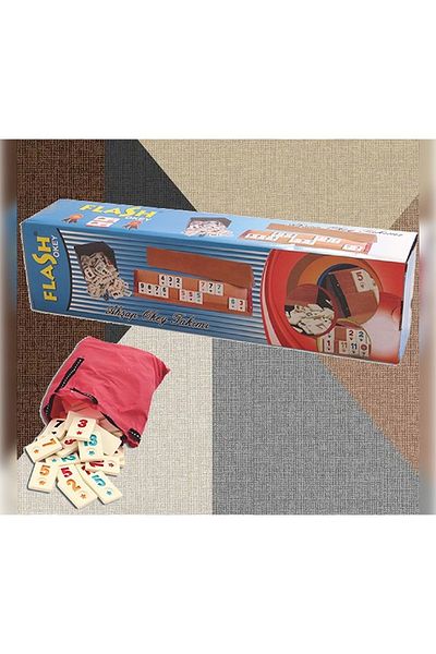 Sports Wooden Okey Set - Star Flash