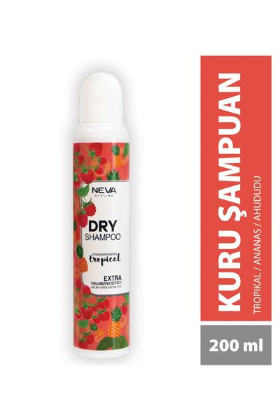 Neva Styling DRY Shampoo PINEAPPLE & RAPSBERRY Tropical