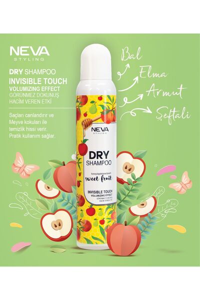 Neva Styling Dry Shampoo Honey & Apple & Pear & Peach Sweet Fruit