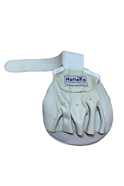 REFLEKS SPOR Boks Taekwondo Eğri 5 Parmak Hakiki Deri Lapa