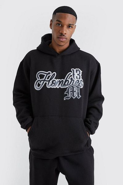 Mythologie 13 Tracksuit SEt - Black PrintEd, Jogger Sweatshirt, WidE LEg HoodiE