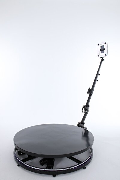 +360 360 Video Makinası Dönebilen Video Platformu 100 CM Bataryalı