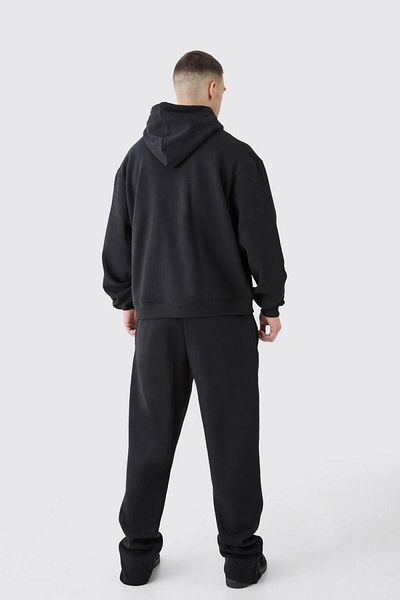 Mythologie limitEd Edition - Black PrintEd JoggEr SwEatshirt and WidE lEg HoodEd Tracksuit SEt