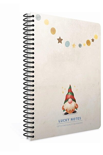 Miniso Lucky Notes A4 80 Yp Kareli Not Defteri