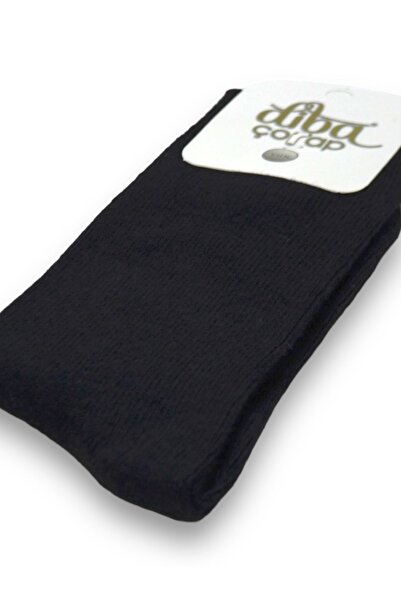 Nitesheys Lambswool Yün Kışlık Kalın Diba Kadın Desensiz Soket Çorap