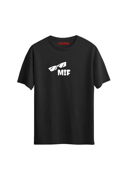 Açık Garaj MiF: Men's Future Unisex T-Shirt - Man in Future PrinTed