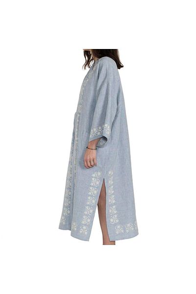 LALAY Blue Asena Caftan Airman