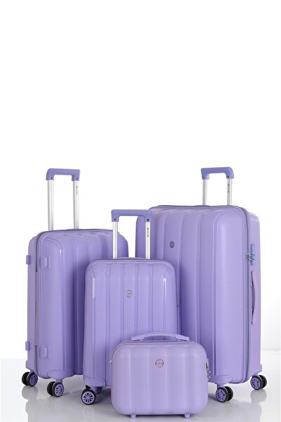 MÇS Polipropilen 4'lü Valiz Seti V305