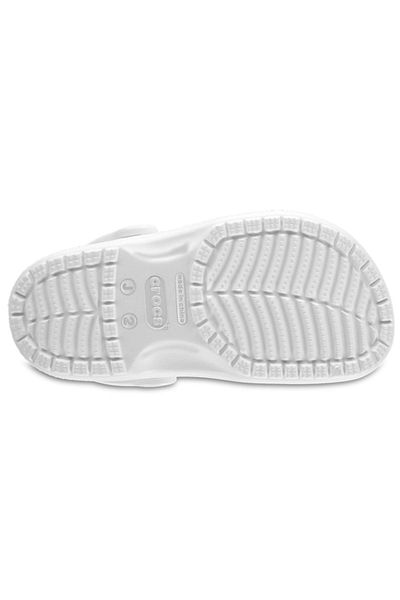 Crocs Classic Clog Kids White Slippers