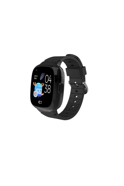 Genel Markalar Pro 4g Görüntülü Konuşma Gps Siyah Akıllı Çocuk Saati - Çıkarm...