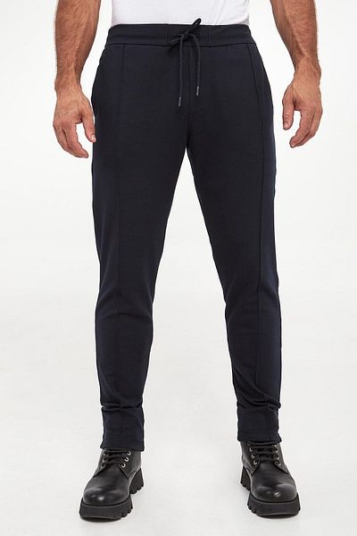 PAUL&SHARK Navy Blue Straight Model Regular Waist Men's Trousers - 14311881 -050
