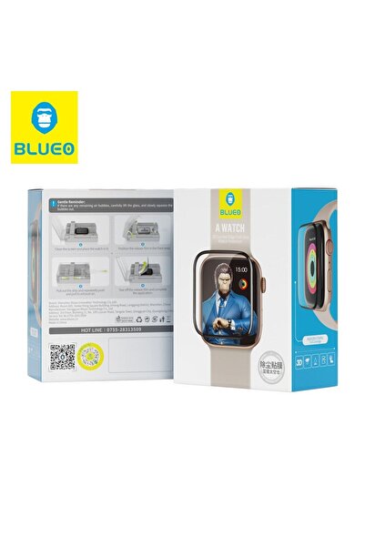 BLUEO Protective film for Apple Watch SE 40mm, - black