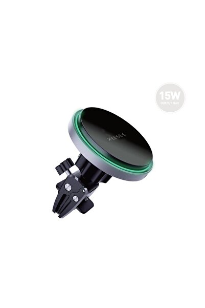 X-Level X-ventmag Magsafe Uyumlu 15w Kablosuz Hızlı Şarj Özellikli Araç Içi Telefon Tutucu