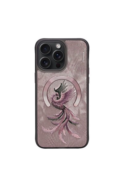 Nimmy İphone 15 Pro Phoenix Anka Kuşu Serisi Magsafe Nakış Işlemeli Detaylı 3...