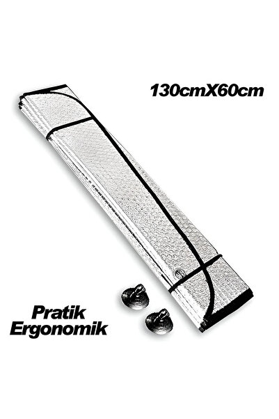 Piranha 11249 Araba Oto Ön Cam Güneşlik / Vantuzlu Katlanır Güneşlik Koruyucu...