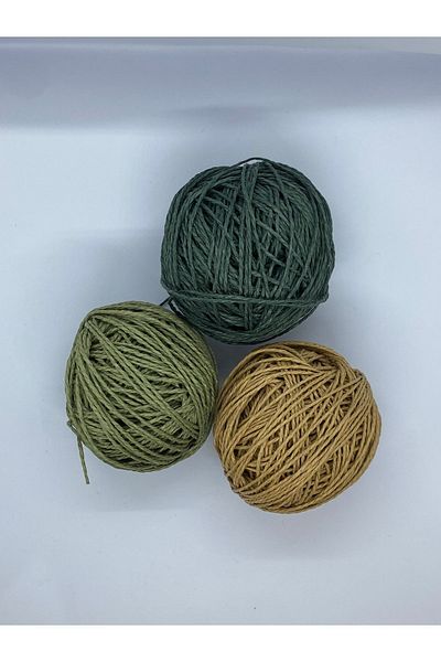 Blue Butterfly Σετ χαρτιού σχοινιού 3 - Σύνολο 150 γραμμάρια (50 γραμμάρια x 3)