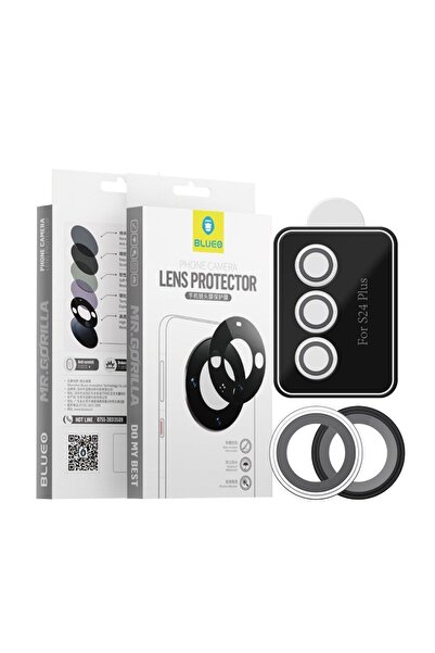 BLUEO واقي عدسة الكاميرا باللون الرمادي لهاتف Samsung S24 Plus