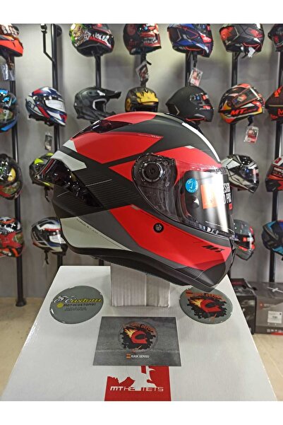 MT Helmets Targo S KAY B5 Mat Full Face Kapalı Kask