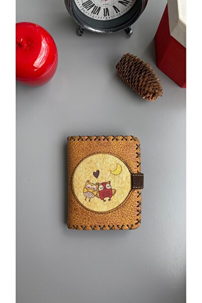 Şaşıkedi Baykuş figür tasarım cüzdan