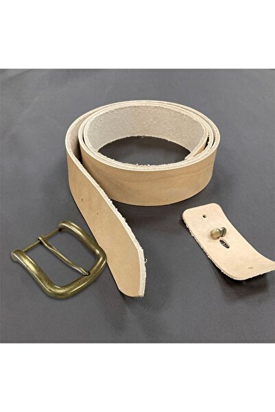ipekbazaar 125 cm (± 5 cm) Set de construcție a curelei din piele vegetală Va...