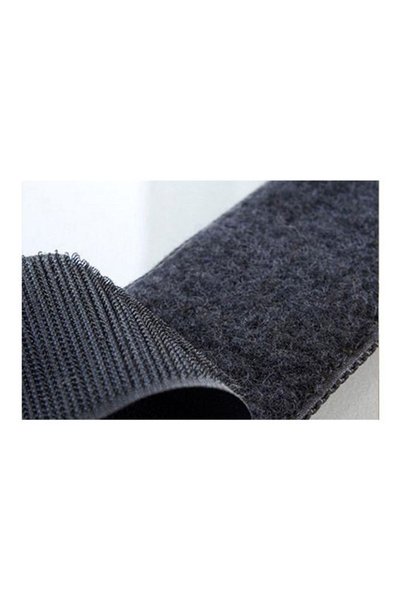 Home 2 Cm 25 Metre Dikilebilir Cırt Bant Şerit (SİYAH) - Tamir Bandı