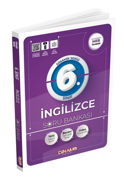 Dinamo Yayınları 6 Sınıf Ingilizce Soru Bankası Yeni Nesil Sorular Video Çözü...